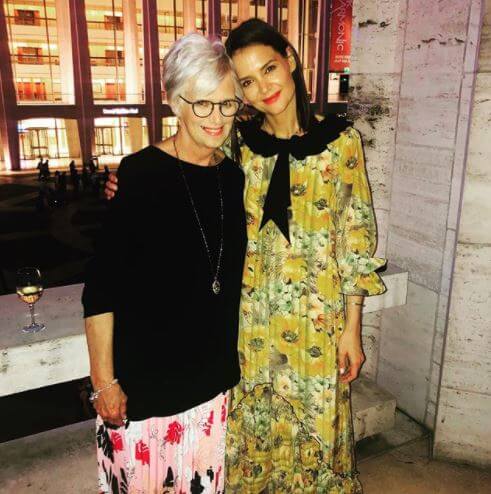 Kathleen A. Stothers-Holmes with her daughter, Katie Holmes.